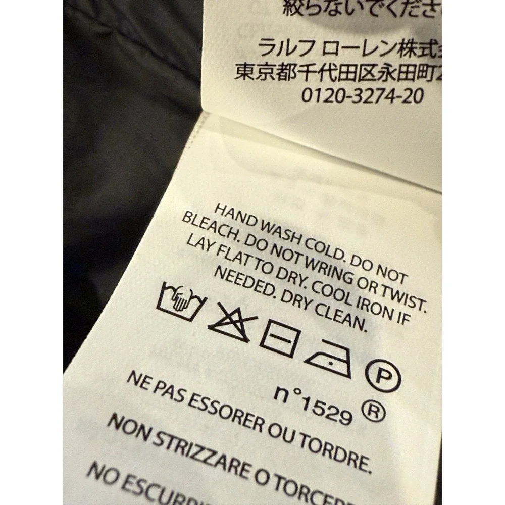 Polo Ralph Lauren Kids Puffer Jacket‎ Coat 4T Zip Snap Gold Metallic Logo